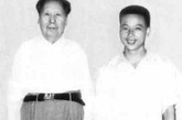 毛泽东与吴连登合影（毛泽东的12年“管家”）