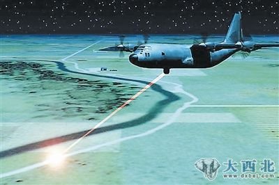 资料图：美军研发的机载战术激光武器