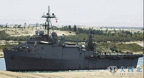 资料图：美国海军“庞斯”号运输舰