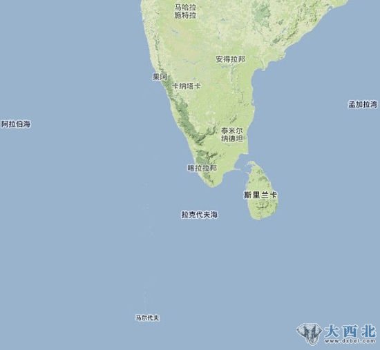 马尔代夫与印度喀拉拉邦最近距离仅60海里