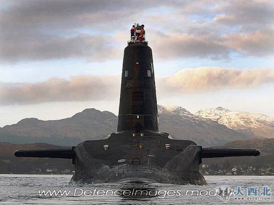 资料图：英国皇家海军前卫级战略核潜艇