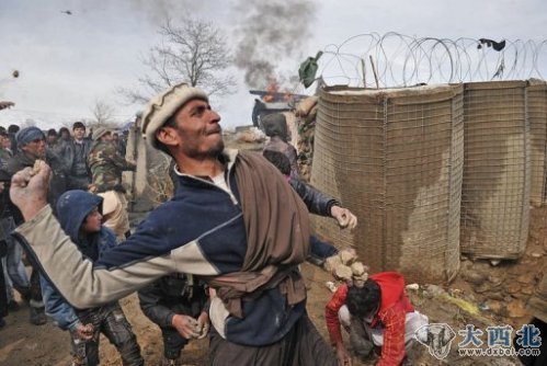 阿富汗民众举行反美抗议