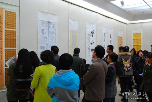 汪志刚书法展在兰州美术馆开幕