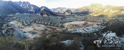 “青青小镇”建起山地别墅群打着4A景区招牌促销