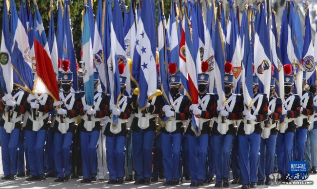 洪都拉斯庆祝独立200周